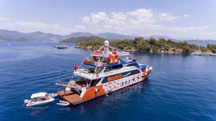 Migros deniz market yeni hizmetleriyle yeniden denize açıldı