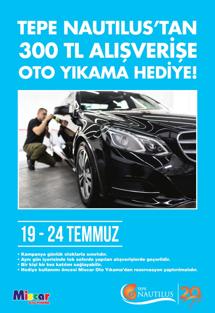 MisCar’dan Tepe Nautilus ziyaretçilerine özel kampanya
