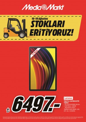 MediaMarkt’ın stokları eritme kampanyası devam ediyor