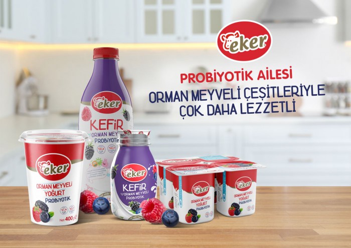 Eker Probiyotik Ailesi, orman meyveleri ile zenginleşti