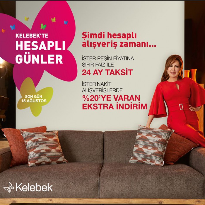 Kelebek Mobilya’da hesaplı günler başladı, Şimdi hesaplı alışveriş yapma zamanı…