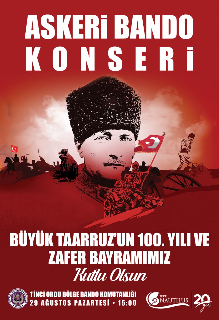 Zafer Bayramı Coşkusu Tepe Nautilus’ta