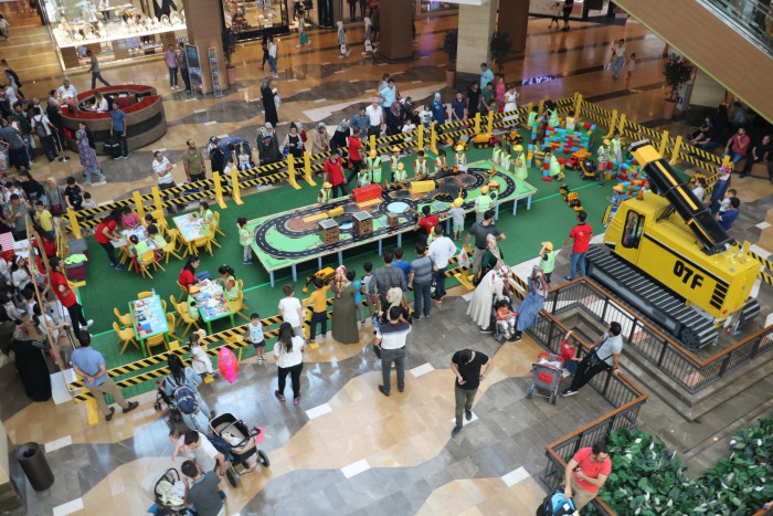 İnşaat Atölyesi Sur Yapı Marka AVM’de minik inşaatçıları bekliyor
