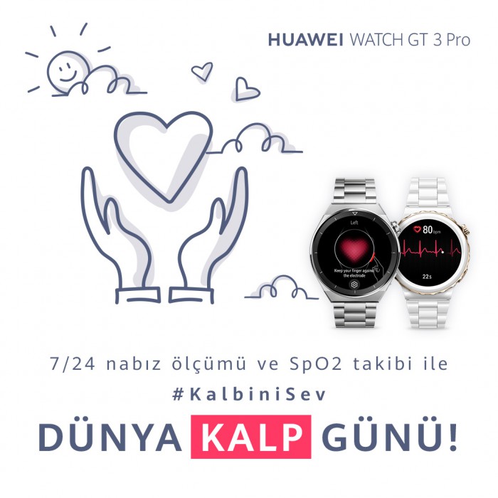 HUAWEI teknolojileri kalp sağlığı takibine yardımcı oluyor