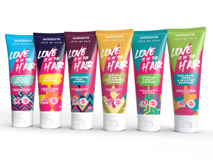 Watsons’tan yeni saç bakım serisi: Love is in the h’air