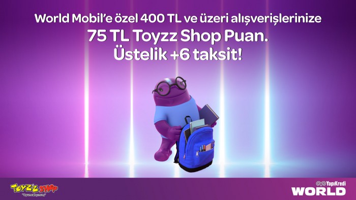 Okula dönüşün en muhteşem hali Toyzz Shop’ta