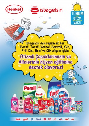 Henkel ve istegelsin’den otizmli çocuklar için anlamlı proje: ‘’Tohumdan Gelen Hijyen’’
