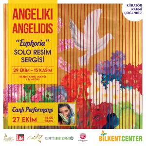 Ünlü sanatçı Angeliki Angelidis Bilkent Center’da