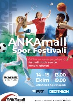 ANKAmall ev sahipliğinde düzenlenen Spor Festivali başlıyor