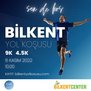 “Bilkent Yol Koşusu”, 6 Kasım saat 10.00’da Bilkent Center'da