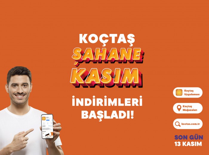 Koçtaş’ta Şahane Kasım indirimleri başladı
