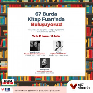 67 Burda AVM’de Kitap Fuarı başlıyor
