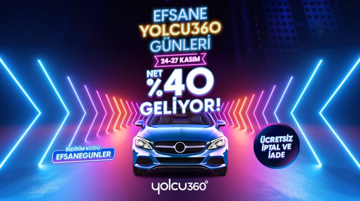 Yüzde 40’lık efsane indirimle araç kiralamada erken rezervasyon şansı