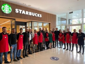 Siirt'in ilk Starbucks mağazası NTS Danışmanlık Projesi Siirt Park AVM 'de açıldı