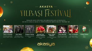 Akasya yılbaşı festivali başlıyor