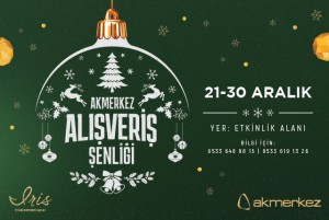 Yılbaşı için en özel hediye seçenekleri Akmerkez Alışveriş Şenliği’nde