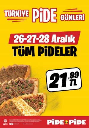 Türkiye Pide Günleri ile 2022’ye lezzetli veda