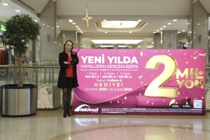 ANKAmall'dan “Yeni yılda hayallerin gerçekleşsin” diye 2 milyon TL hediye edecek