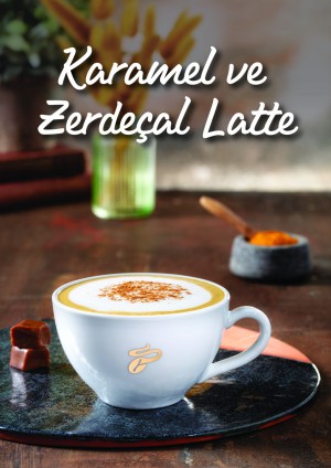 Tchibo’nun Ocak ayı lezzeti; “karamel zerdeçal latte”