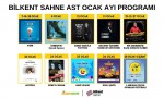 Bilkent sahne AST’ta ocak ayı bambaşka