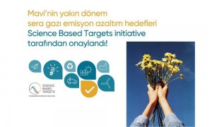 SBTi tarafından Türkiye’de bilime dayalı iklim hedefleri onaylanan tek hazır giyim markası "Mavi" oldu