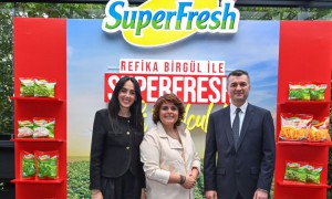 SuperFresh’in ‘tarladan tabaklara’ uzanan yolculuğu ünlü şef Refika Birgül ile yayında