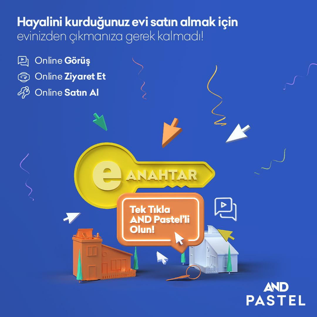 AND Pastel’in dijital satış ofisi açıldı