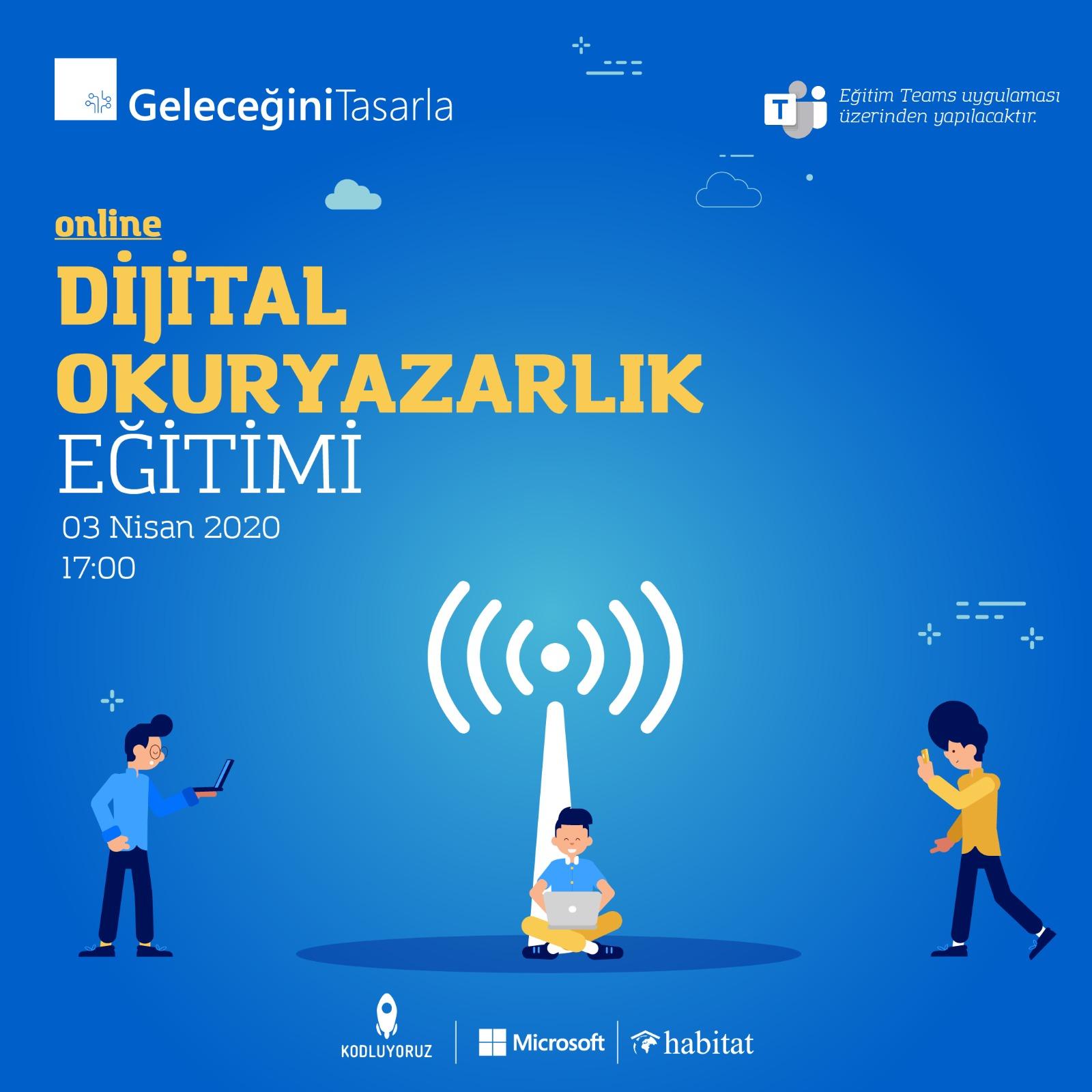 Geleceğini Tasarla Eğitimleri Dijitale Taşınıyor