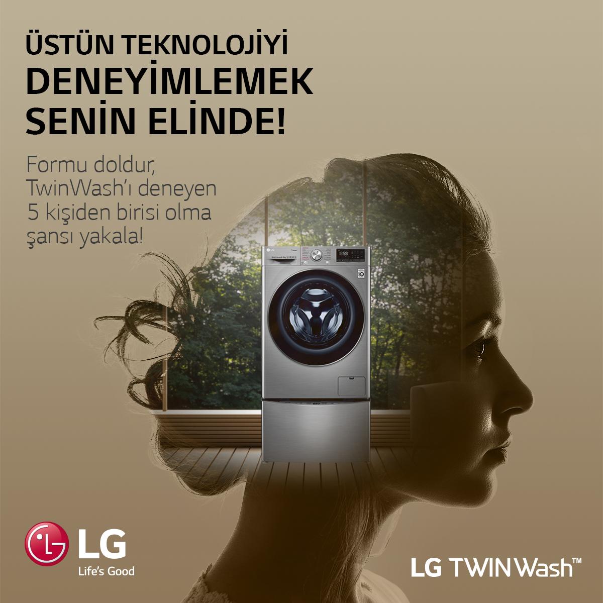 LG üstün teknolojiyi deneyimleyerek kazanmaya davet ediyor