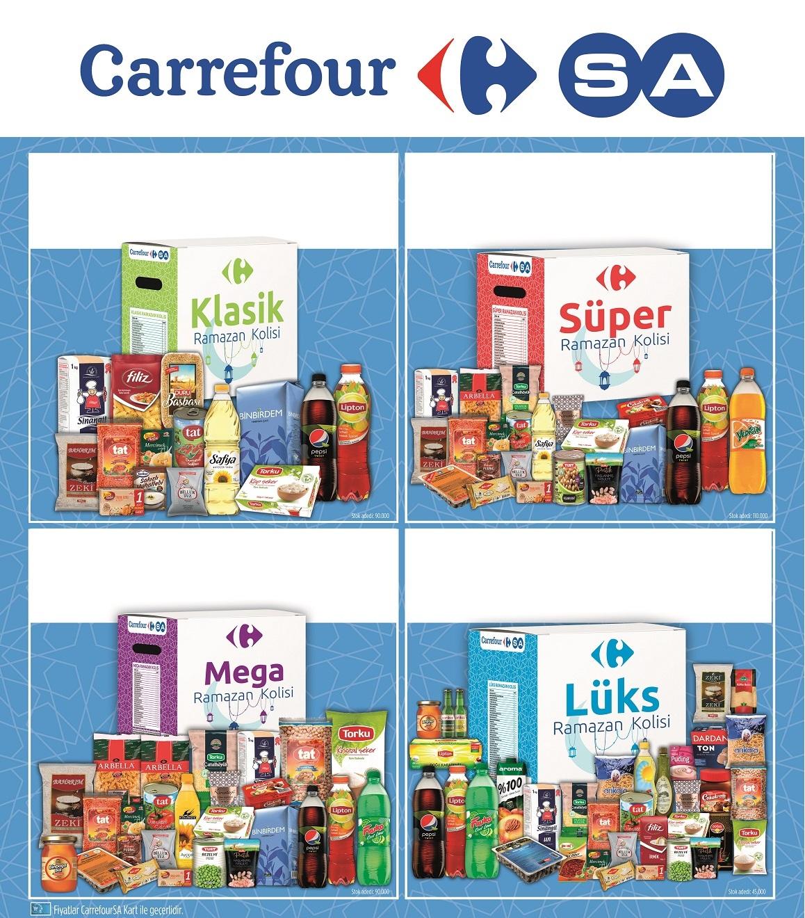 CarrefourSA, Ramazan Kolilerinin satışına başladı