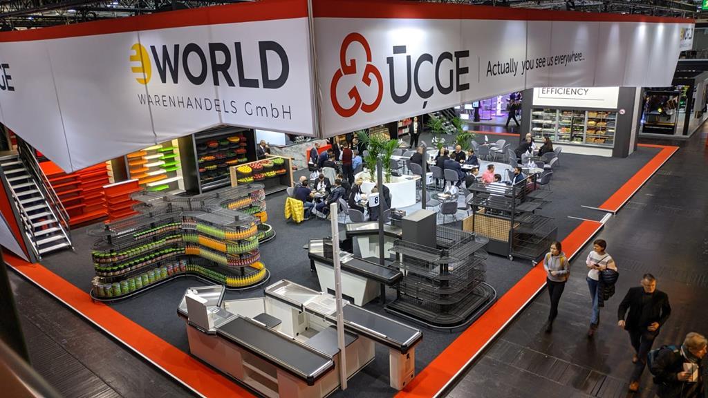 ÜÇGE Teknolojisi ile geliştirilen inovatif ürünler Euroshop'a damga vurdu