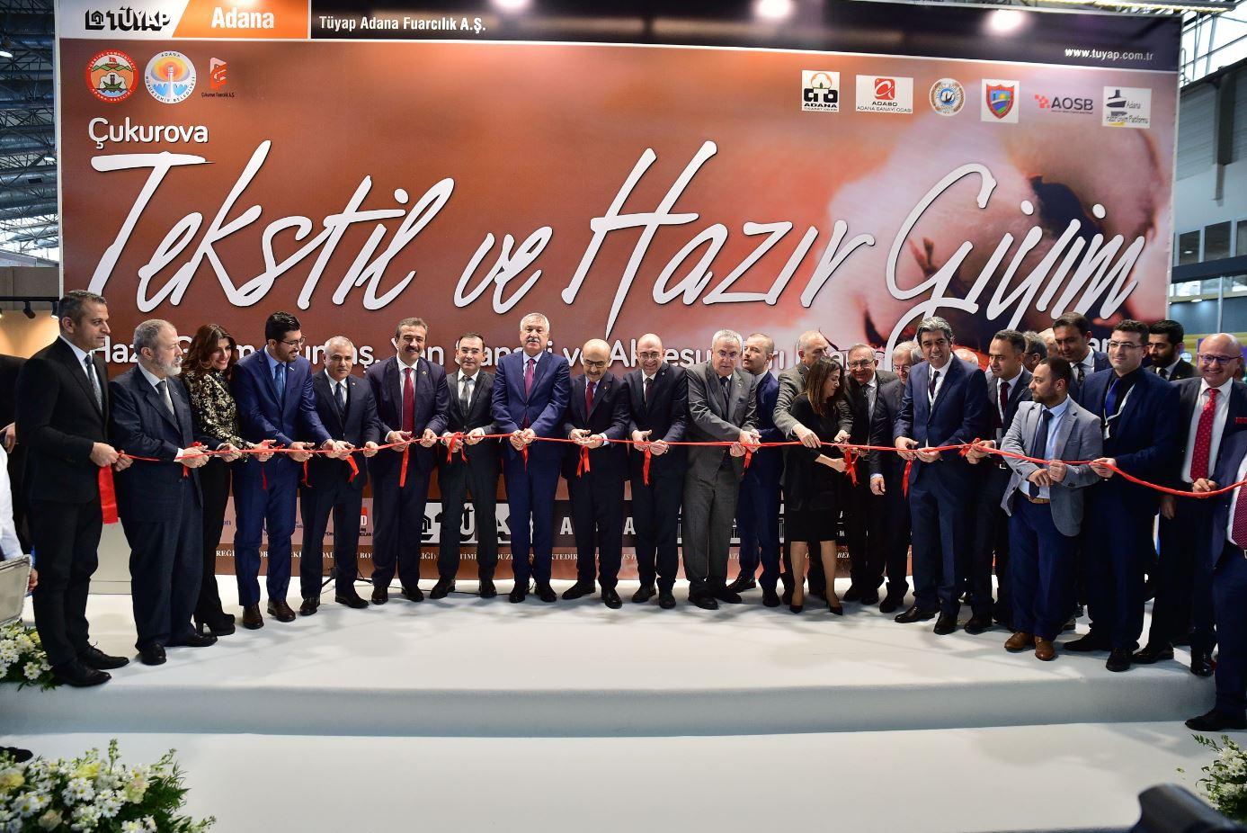 Çukurova Tekstil ve hazır giyim fuarı açıldı