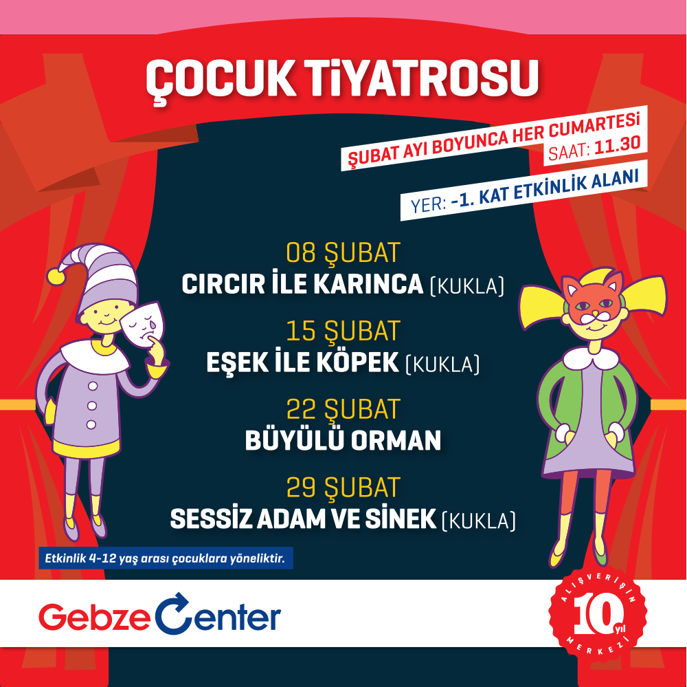 Gebze Center AVM’den Şubat ayında kampanya bolluğu