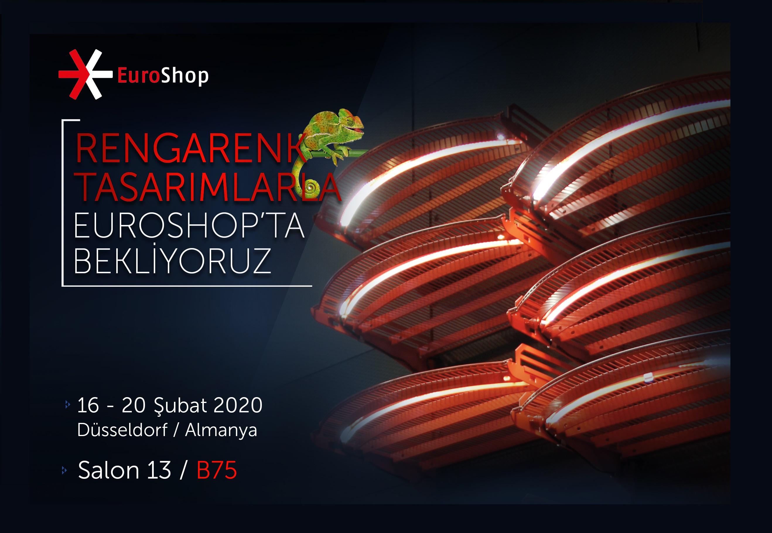 ÜÇGE ürün ve çözümleri ile Euroshop 2020’de