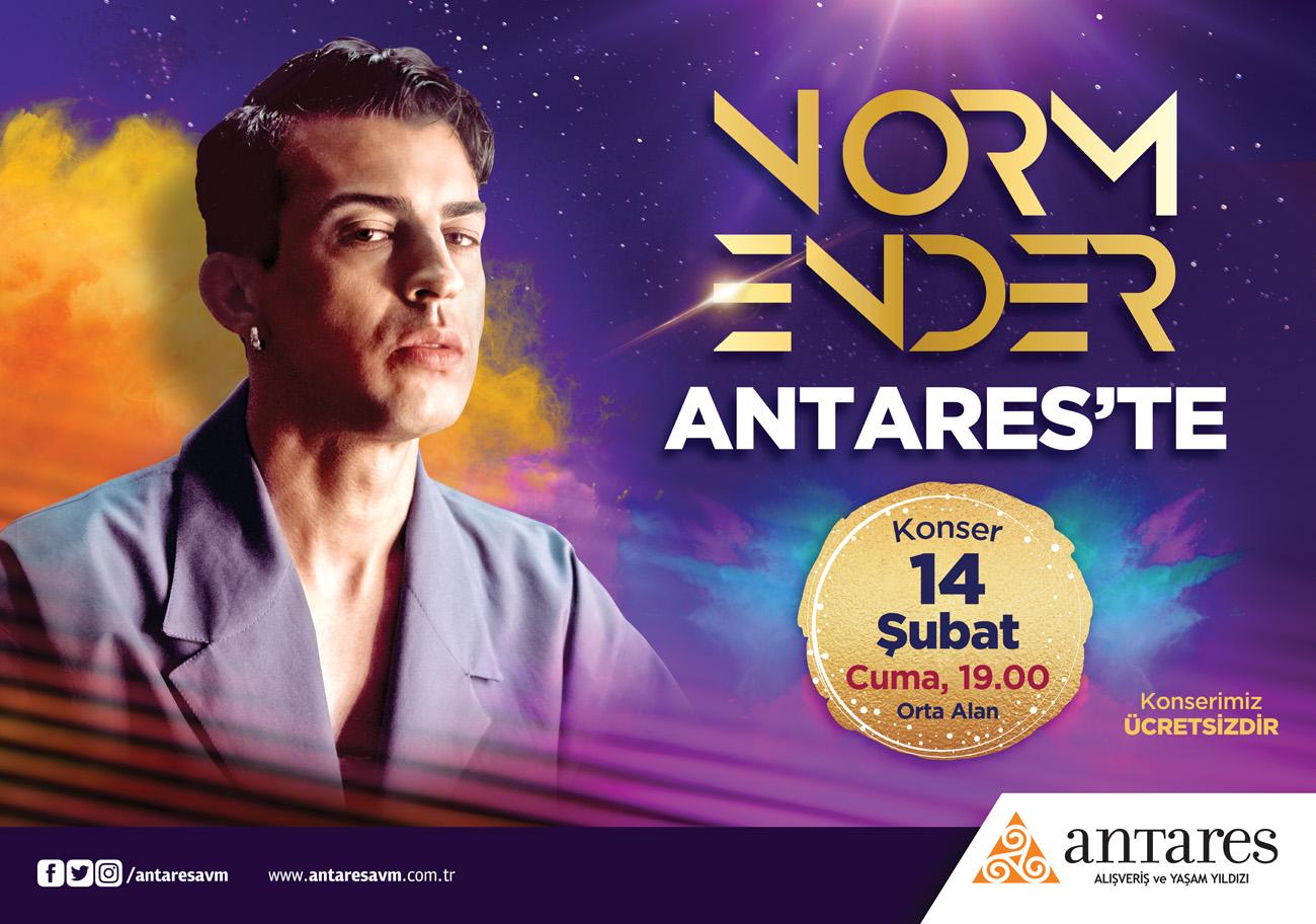Norm Ender Sevgililer Gününde Antares’te