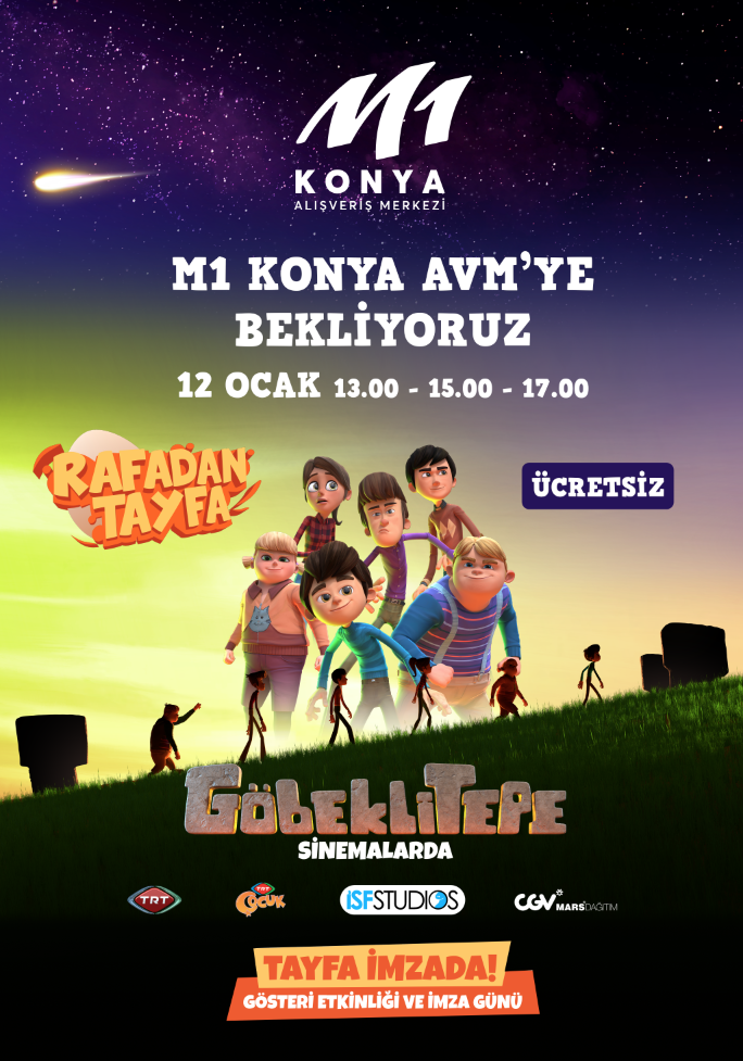 Rafadan Tayfa M1Konya AVM’de