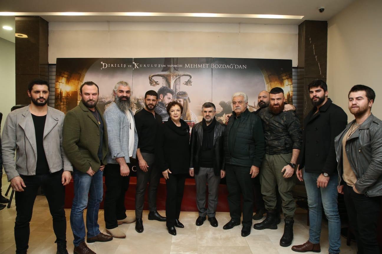 “Türkler Geliyor” filminin oyunculu gösterimi Plato AVM’de gerçekleşti