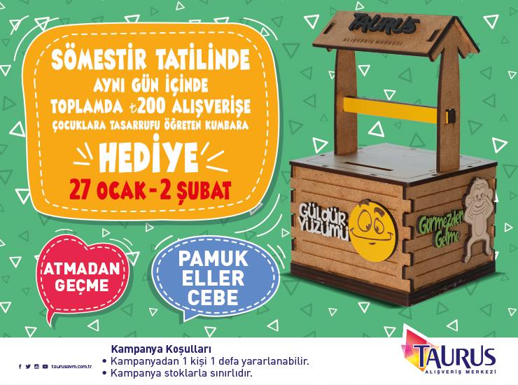 Sömestir tatilinde hediyeniz Taurus'tan