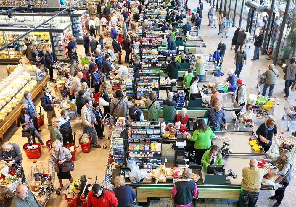 Marketlere corona akını