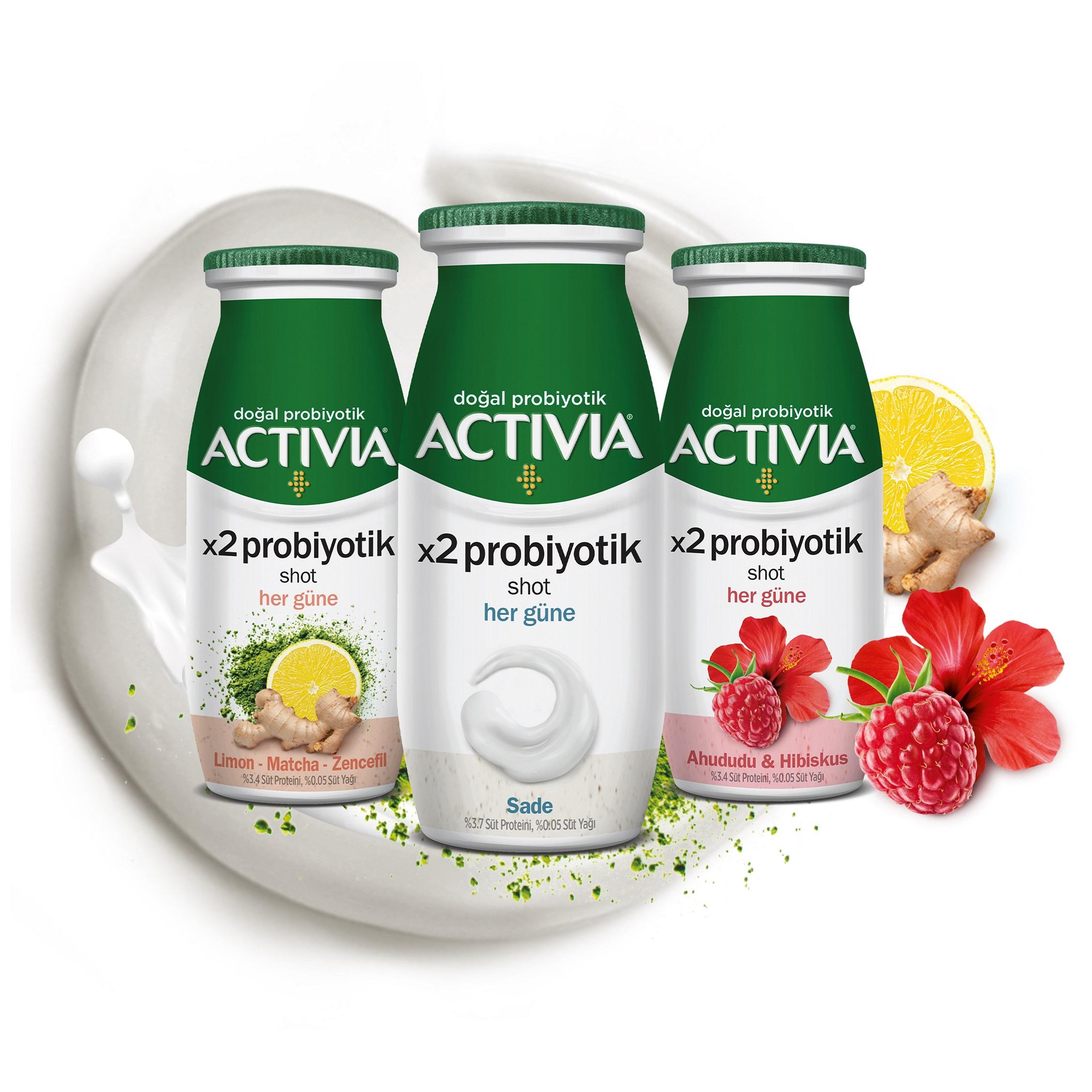 Activia shot ile probiyotikler ikiye katlandı