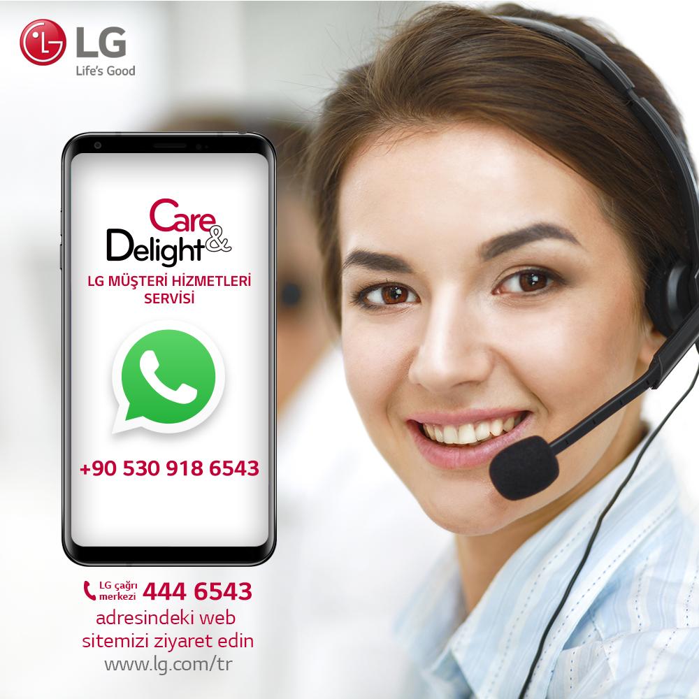 LG WhatsApp üzerinden müşteri desteği vermeye başladı