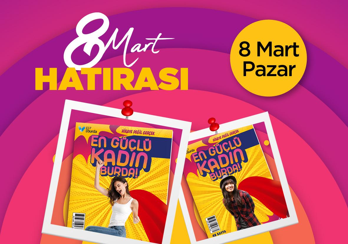 17 Burda AVM’den 8 Mart hatırası