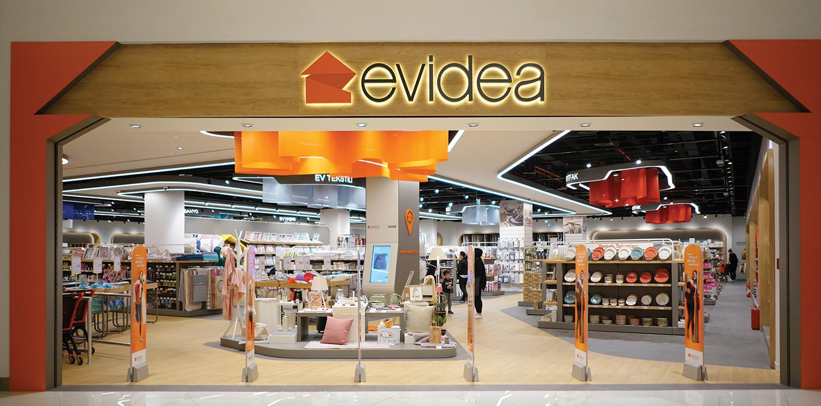 Evidea yeni mağazalarla tüm Türkiye’de büyüyor