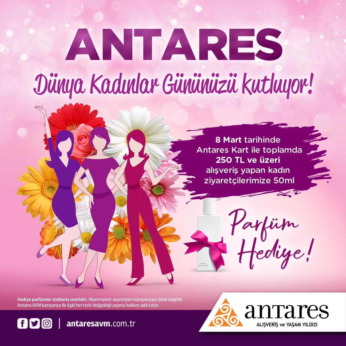 Antares’te her gün kadınlara özel