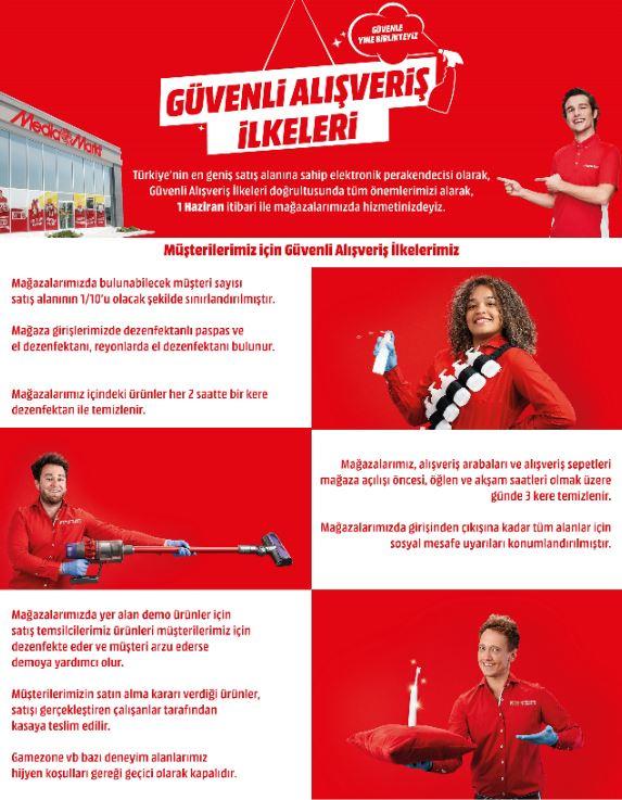 MediaMarkt mağazaları yeniden açılıyor