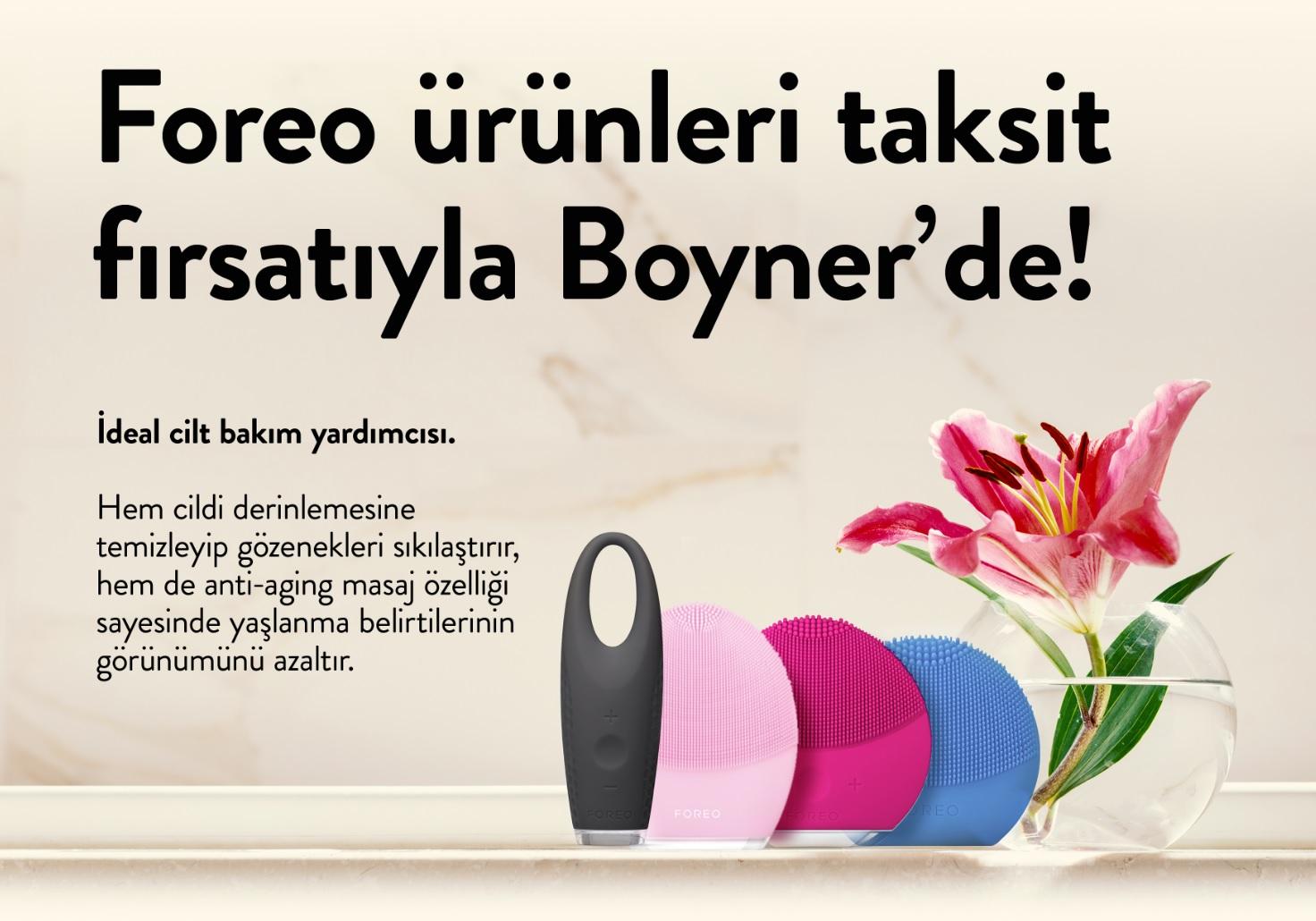 FOREO’nun en trend cilt bakımı ürünleri Boyner’de