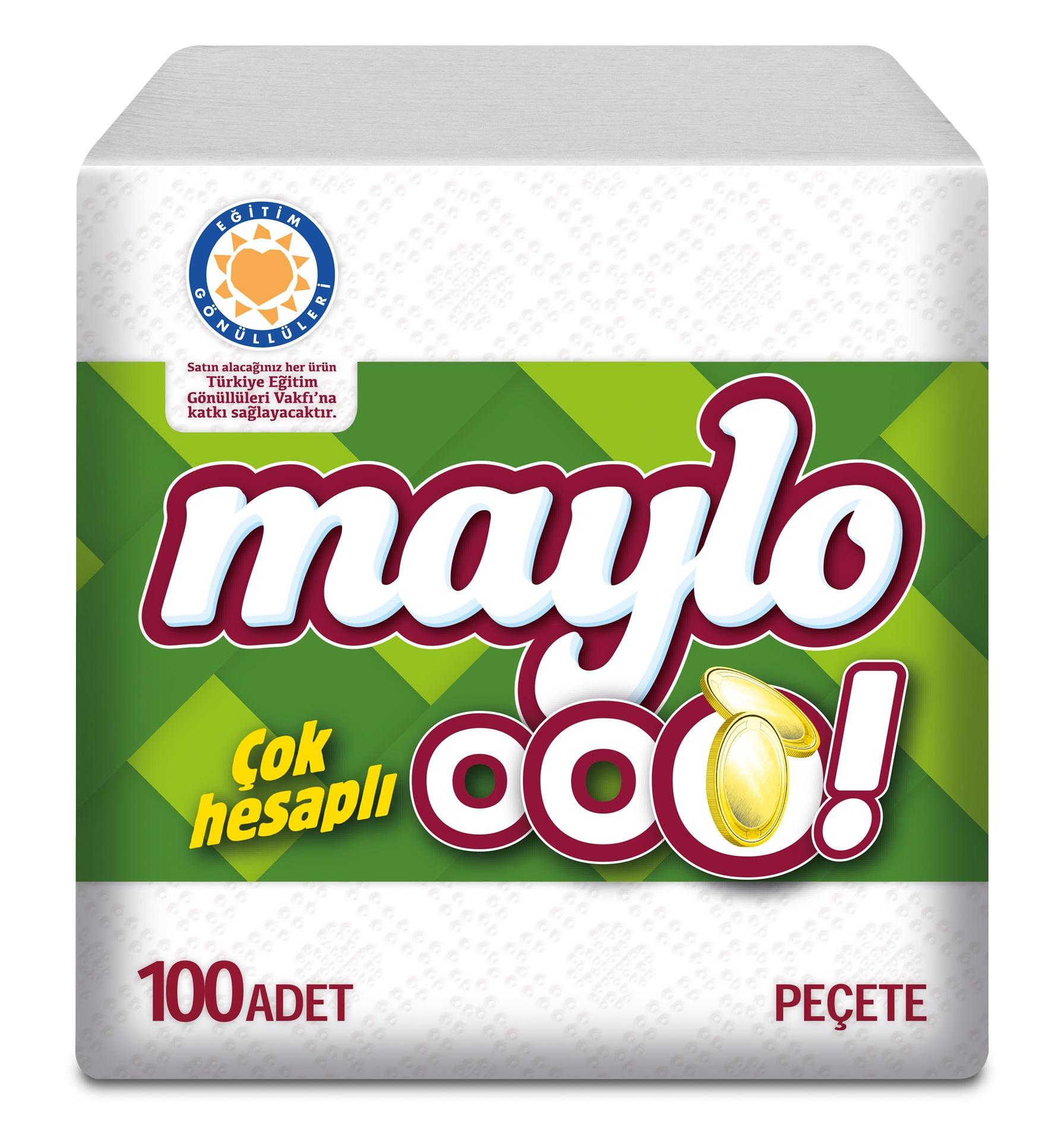 Maylo ooo! Peçete sofralarınıza şıklık katmaya geliyor