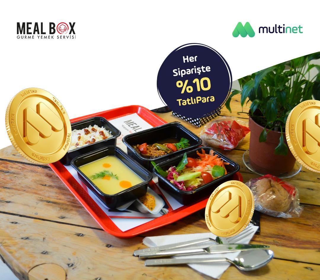 MultiNet’liler Meal Box siparişlerini online ödüyor