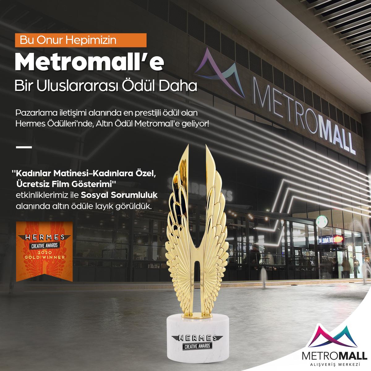 Metromall’e bir uluslararası ödül daha